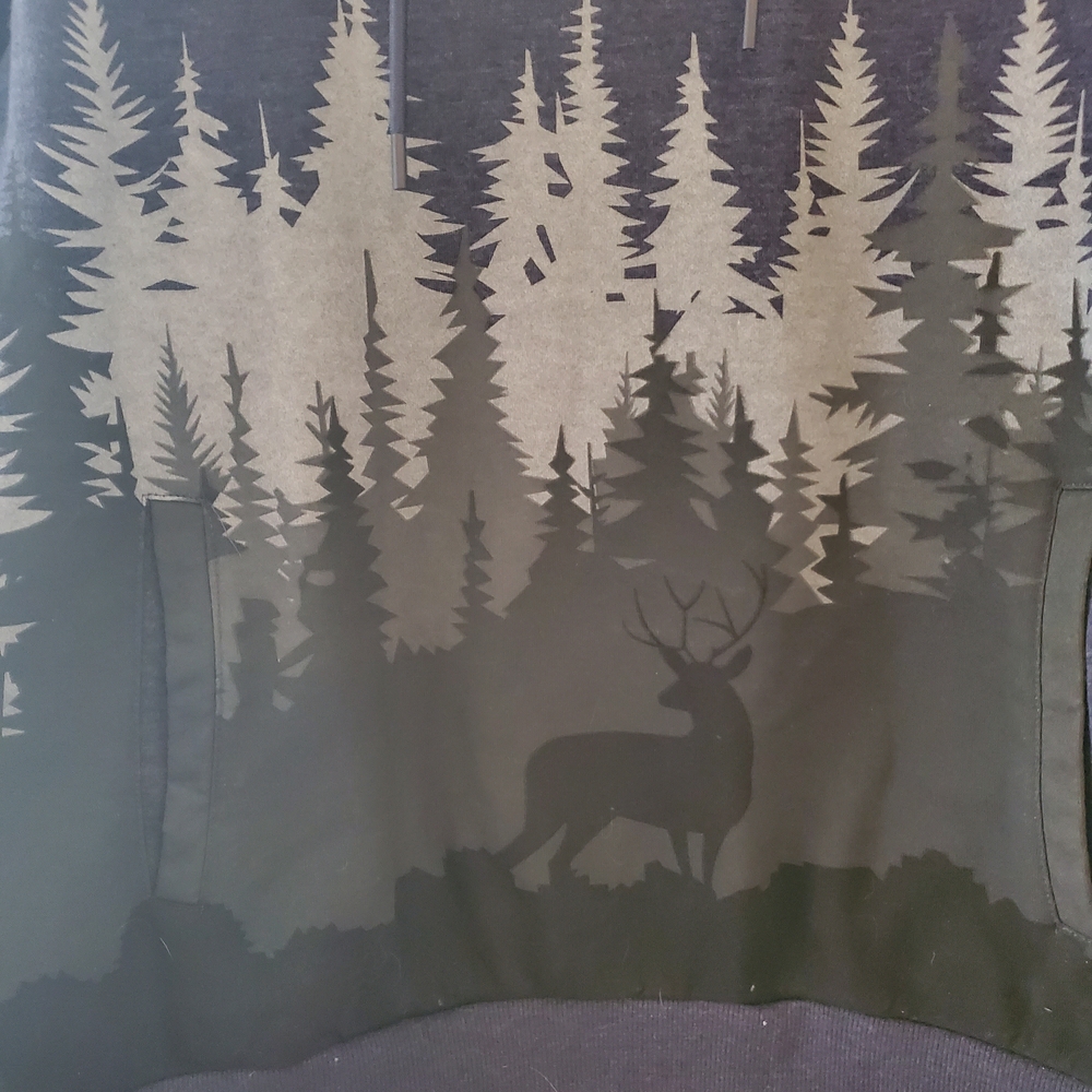 Deer Hoodie Size M - Picture 3 of 10